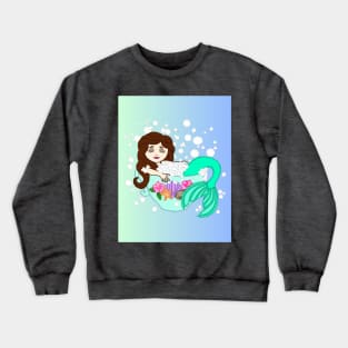 Teacup Mermaid Crewneck Sweatshirt